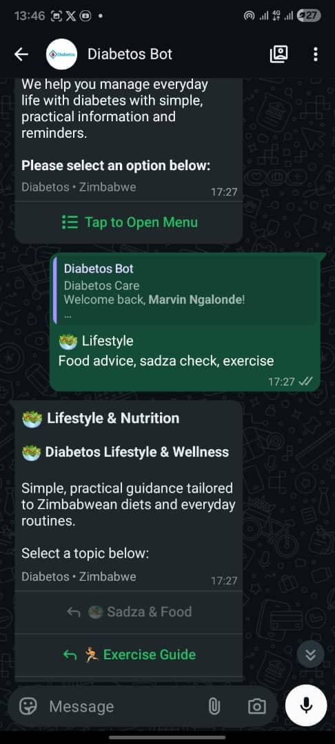 Moviva WhatsApp Lifestyle and Nutrition Chatbot Guidance